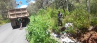 Retira Guadalupe siete toneladas de basura de terreno baldío