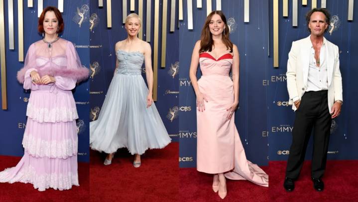'White Lotus' Cast Brings High Fashion to the 2025 Emmys