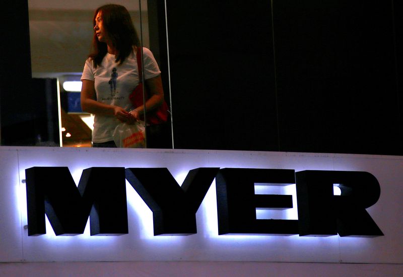 Australia's Myer Holdings swings to annual loss, shares tumble