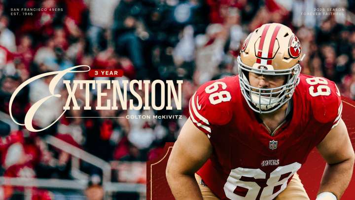 49ers logra acuerdo con Colton McKivitz