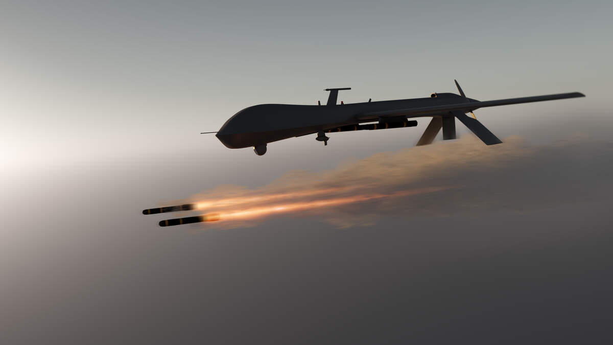 Shocking Video Shows Hellfire Missile Bouncing Off UFO Seen Near Yemen