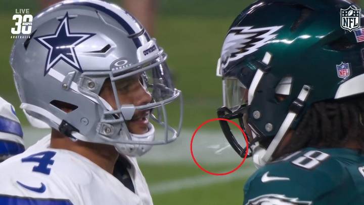 NFL 2025: Jalen Carter spits at Dak Prescott, video, ejected in Philadelphia Eagles vs Dallas Cowboys game