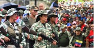 Pueblo de Caracas marchó en defensa de la soberanía y la paz