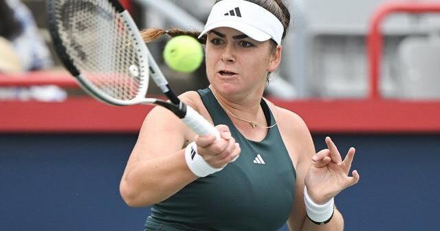 Canada's Stakusic into quarterfinals at Guadalajara with win over 3rd seed Ostapenko