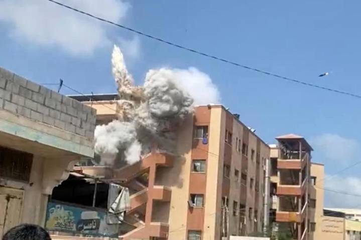 AP reporting calls into question why and how Israel attacked a Gaza hospital