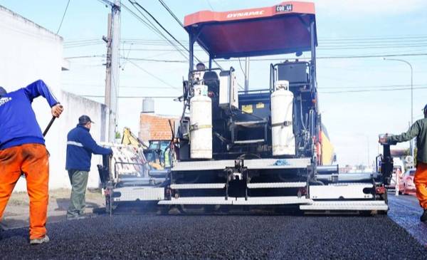 Avanzan las megaobras en la Ruta Provincial 4