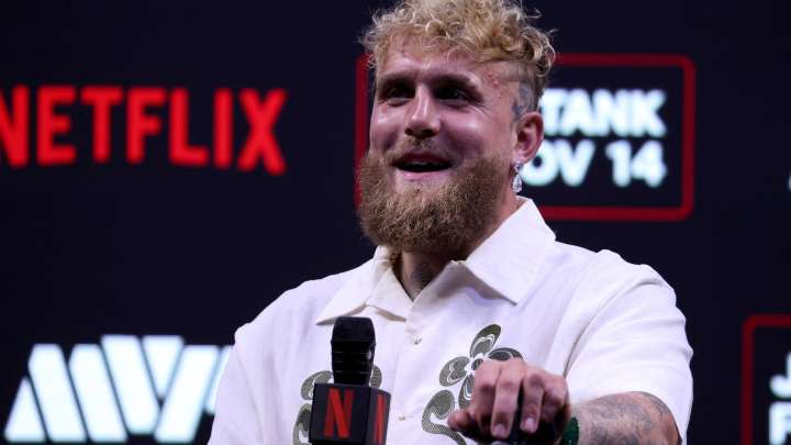 Jake Paul offered stunning clash with former World's Strongest Man who dropped Eddie Hall twice