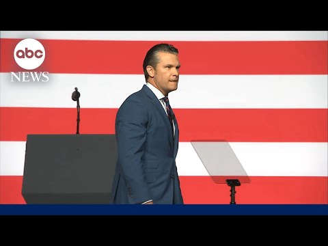 Hegseth rails against 'woke,' lays out standards in speech to top generals, admirals
