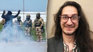 California math professor threw tear gas canister at ICE agents: prosecutors