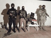 Suman 98 toneladas de drogas aseguradas con Operación Frontera Norte
