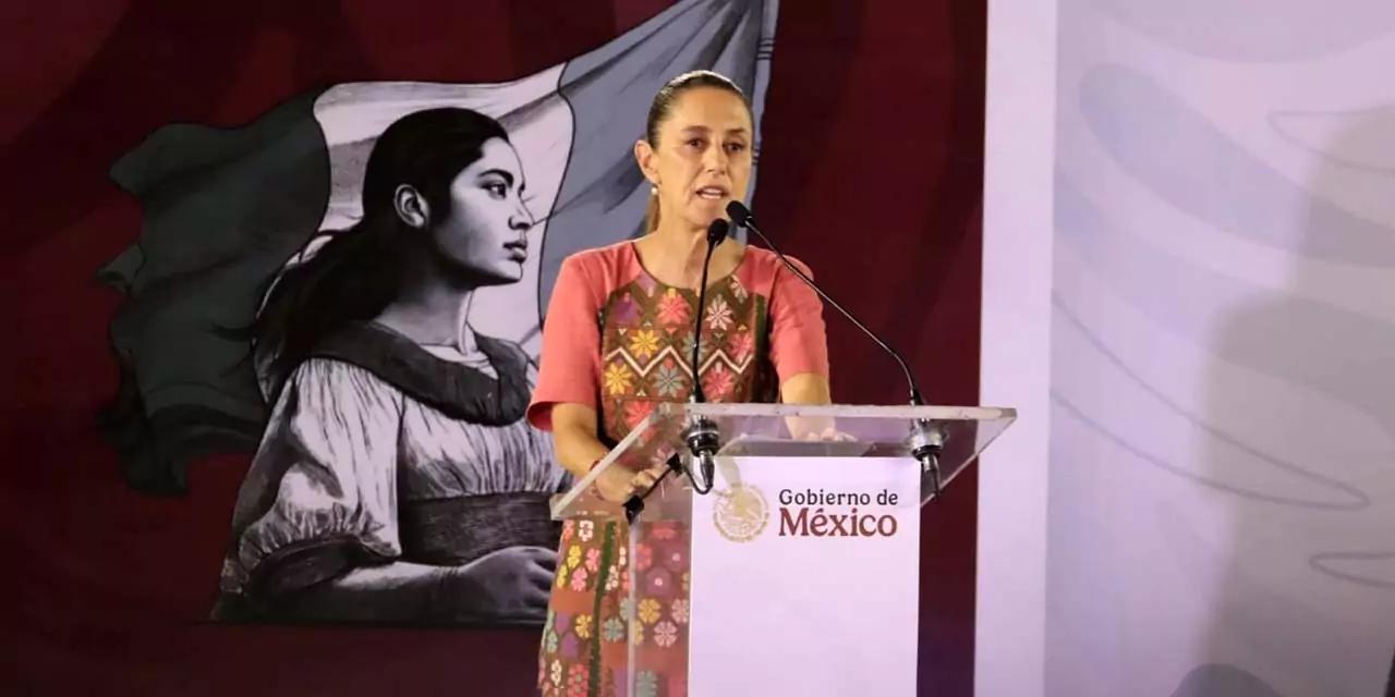 Reciben un programa social un millón 474 mil oaxaqueñas: Sheinbaum