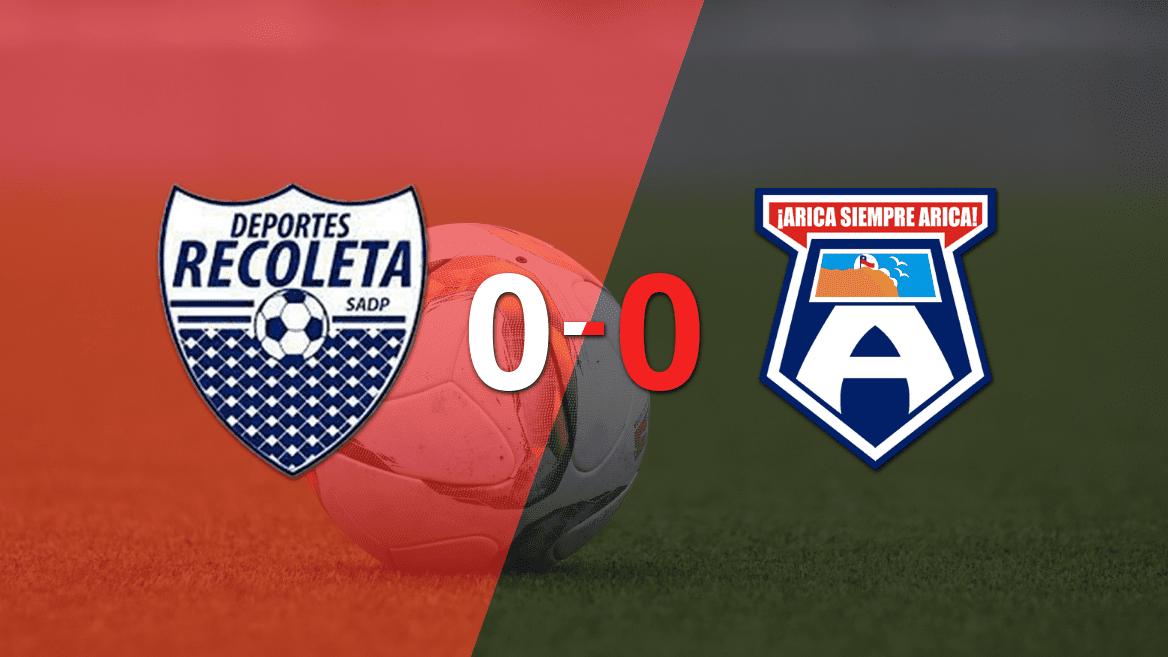 Recoleta y San Marcos igualaron sin goles en el marcador