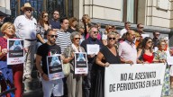 Contra los asesinatos de periodistas en Gaza