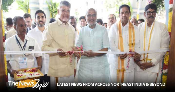 Vice President, Andhra CM inaugurate new Pilgrim Amenities Centre in Tirupati