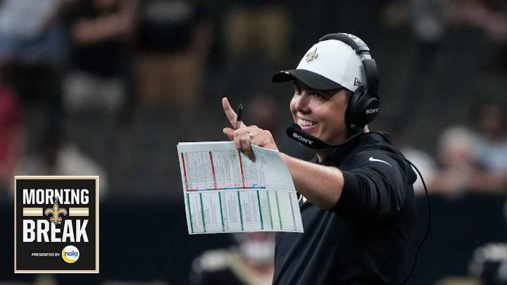 Morning Break: Coaching rivals reunite as Kellen Moore leads Saints into season opener