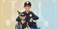 Da último adiós a Chemita, policía honorario que cumplió su sueño de ser policía por un día