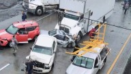 Carambola genera caos vial en la autopista México
