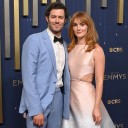 Emmys 2025: Adam Brody, Leighton Meester Date Night