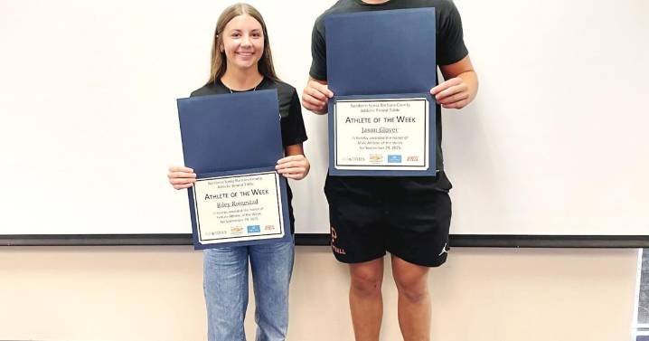 Glover, Roinestad are NSBCART Athletes of the Week