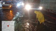 Lluvias dejan estratos en zona oriente del Valle de México