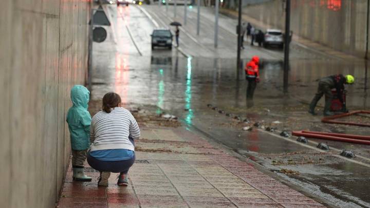 Los puntos críticos de la Zaragoza que se inunda cuando llueve