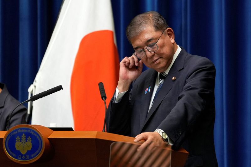 Japan's stressed bond market, stocks brace for PM Ishiba exit reaction