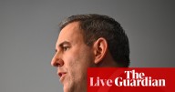 Australia news live: Tasmanian planning body opposes ‘monolith’ AFL stadium; Alan Jones faces nine new assault charges