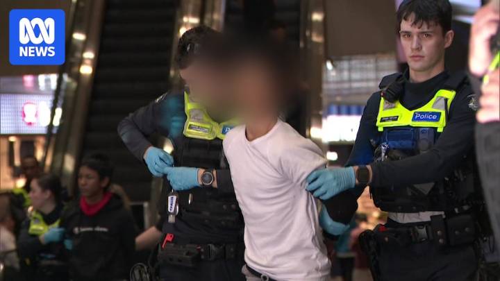 Teenage boys charged over car chase through Melbourne into Bourke Street Mall
