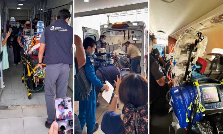 Niño quemado en Mérida por reto viral es llevado a EE.UU. para recibir atención médica