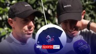 Rory McIlroy talks up the Ryder Cup and reacts to a US Ryder Cup merchandise silhouette that looks like him!