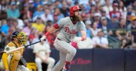 Brandon Marsh knocks in go-ahead run in 9th inning as Philadelphia Phillies rally to beat Brewers