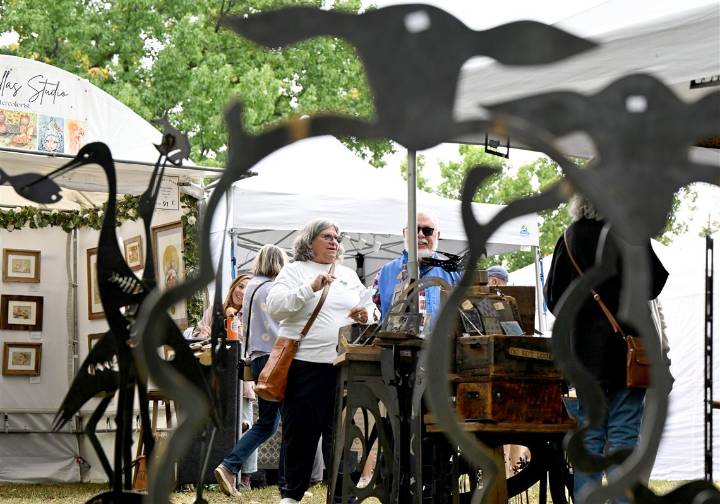 Veteran artists and artisans share the fair with new talents