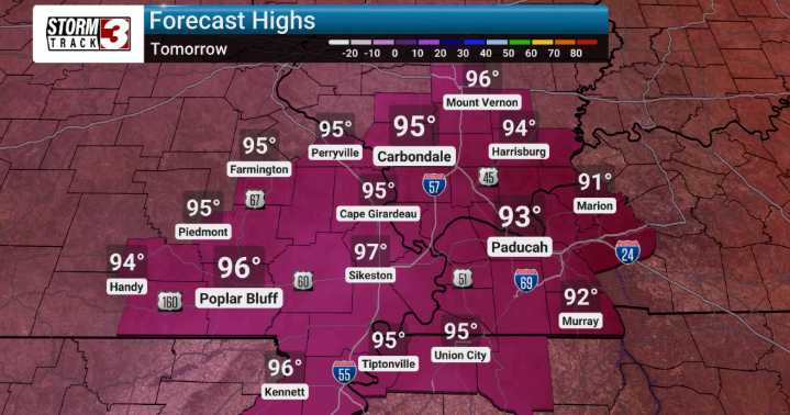 Hot and Mainly Dry Stretch Ahead, But Relief on the Horizon