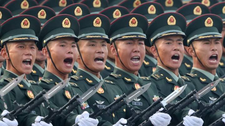 Vladimir Putin and Kim Jong Un join Xi Jinping for China’s biggest ever military parade