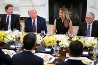 Un gran ausente. La cena de Trump con líderes de la tecnología en la Casa Blanca: de los elogios a la pregunta incómoda para los invitados
