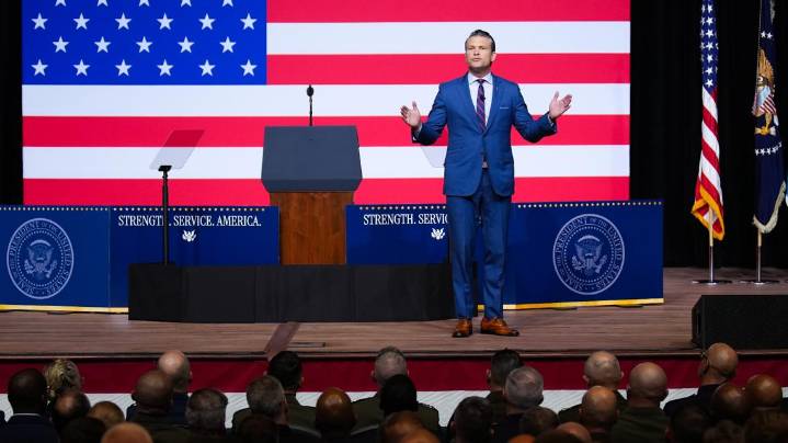 Hegseth declares an end to 'politically correct' leadership in the US military