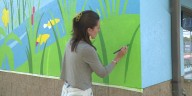 Middleton native brings splash of color to Bauman Community Pool