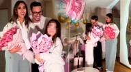 Anthony Aranda SORPRENDIÓ a Melissa y a la hija del 'Gato' Cuba y usuarios REACCIONAN: "Salió buen padrastro"