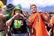 Watch: Oregon’s Jayden Limar hurdles defender, plus more top plays as Ducks beat Beavers