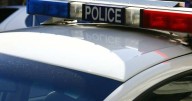 Manhunt underway after shots fired, police cars rammed