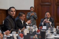 Celebran en Palacio de Gobierno la reunión semanal de la Mesa de Seguridad