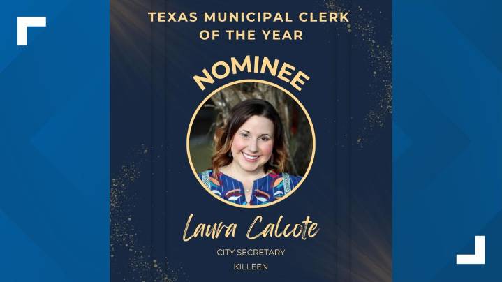 Killeen City Secretary Laura Calcote nominated for 2025 Texas Municipal Clerk of the Year