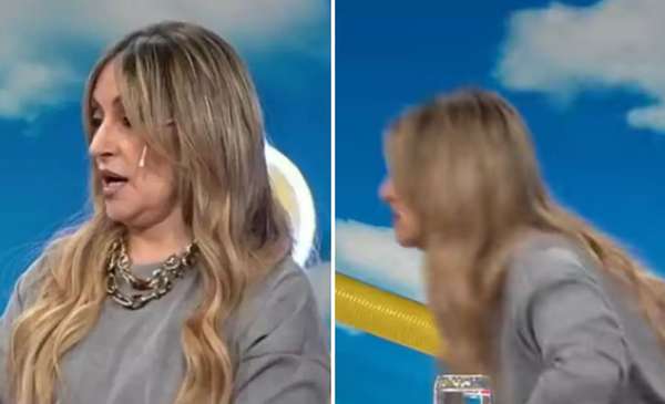 Marcela Tauro se fue de Intrusos en vivo tras un fuerte cruce
