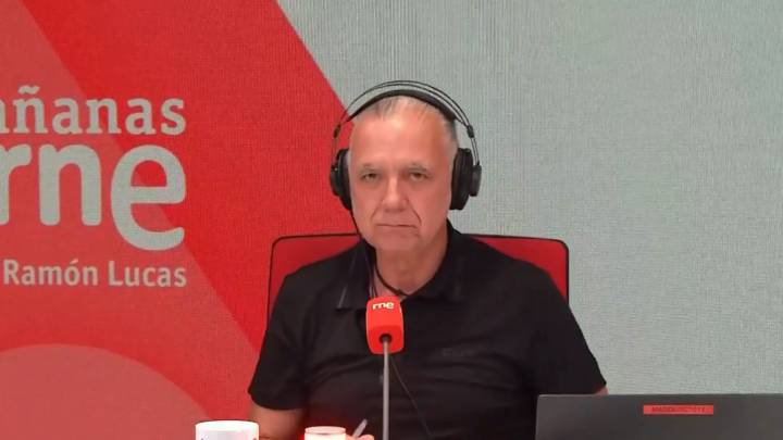 El lapsus de Juan Ramón Lucas en su primera semana en RNE: "Esto me tenía que pasar y pido disculpas"