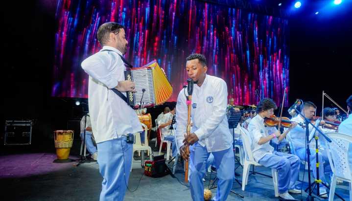 ‘La pollera colorá’ y ‘La rebuscona’: fusión de gaita, acordeón y guitarra en Festival de Jazz