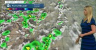Monday brings the chance of rain showers and late September warmth