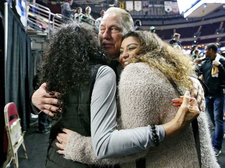 As Michigan State opens practice, Tom Izzo had a good day off the court, too