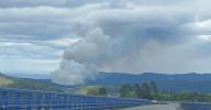 Cinco brigadistas heridos con quemaduras de diferente consideración en el incendio de Barreiros, Lugo