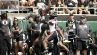 Moore throws career-best 4 TDs and No. 6 Oregon beats rival Oregon State 41