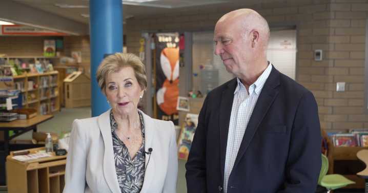Gianforte and U.S. education secretary tour Bozeman elementary school